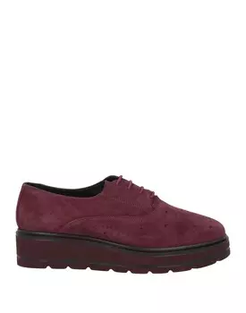 Туфли на шнуровке Soldini, бордовый