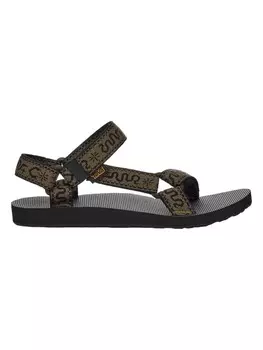 Туфли на шнуровке Teva Sandalen Original Universal, цвет bandana dark olive