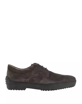 Туфли на шнуровке Tod'S, серый