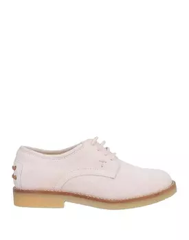 Туфли на шнуровке Tod'S, светло-розовый