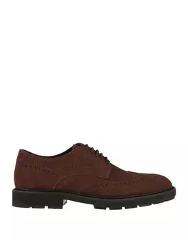 Туфли на шнуровке Tod'S, темно-коричневый