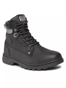 Туфли на шнуровке U.S. Polo Assn., черный