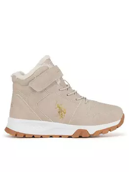 Туфли на шнуровке U.S. Polo Assn., бежевый