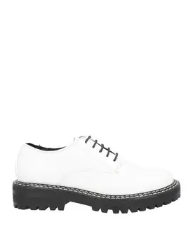 Туфли на шнуровке Vivian, белый