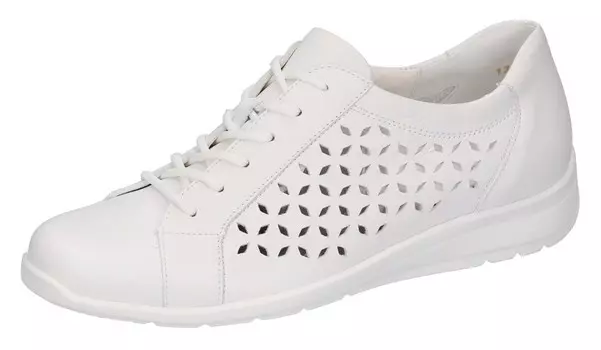 Туфли на шнуровке WALDLUFER, белый