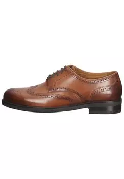 Туфли на шнуровке waldlufer, коричневый