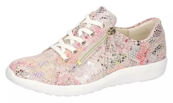 Туфли на шнуровке WALDLUFER, розовый