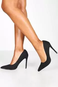 Туфли на шпильке basic Boohoo, черный