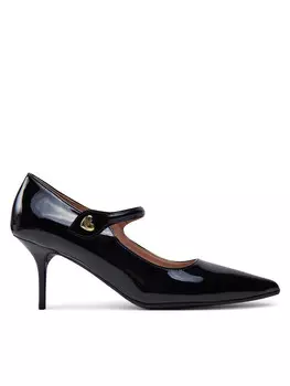 Туфли на шпильке LOVE MOSCHINO de aguja Negro, черный