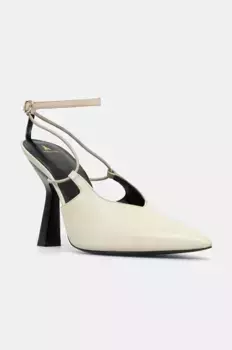 Туфли на шпильке Patrizia Pepe, бежевый