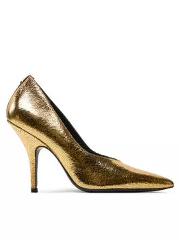 Туфли на шпильке Patrizia Pepe, золотой