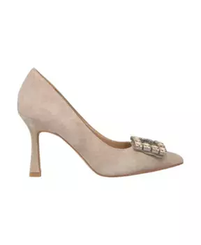Туфли на шпильке с декором Alma En Pena, бежевый