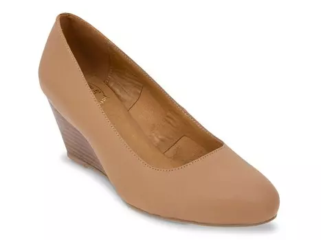 Туфли на танкетке Andre Assous Khloe, коричневый