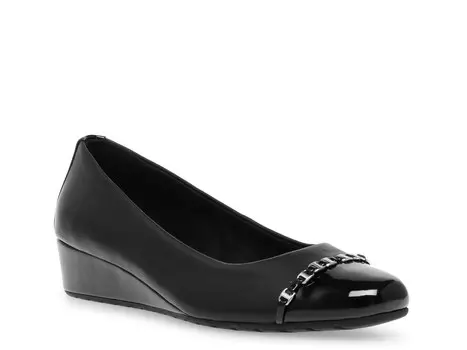 Туфли на танкетке Anne Klein Mariza, черный