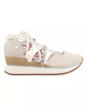 Туфли на танкетке эспарто Gioseppo, бежевый