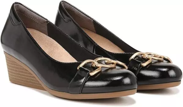 Туфли на танкетке Be Adorned Dr. Scholl's, черный