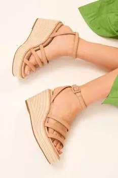 Туфли на танкетке Forever Comfort Next, коричневый