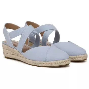 Туфли на танкетке Kimball espadrille от Lifestride, ice blue fabric