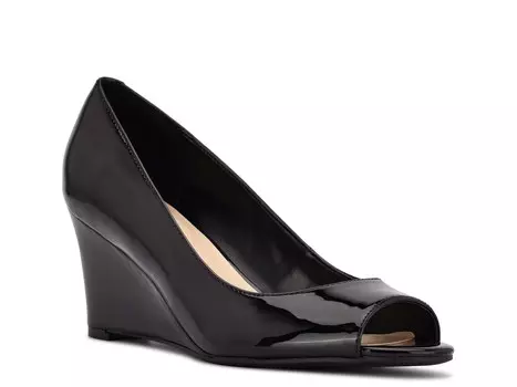 Туфли на танкетке Nine West Canise, черный