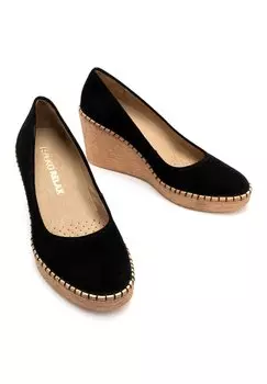 Туфли на танкетке RYKO, черные