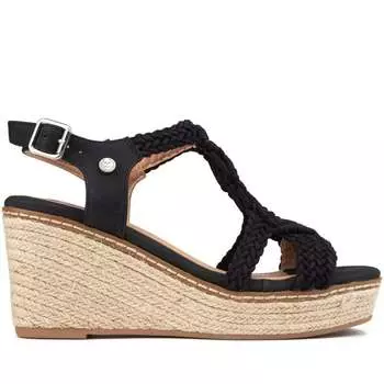 Туфли на танкетке с блоками Xti, черный