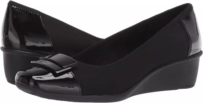 Туфли на танкетке Waverly Anne Klein, цвет Black Multi Fabric