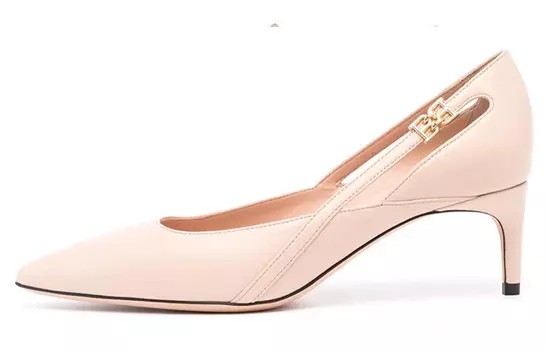 Туфли на высоком каблуке B-Chain женские розовые Bally