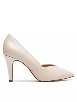 Туфли на высоком каблуке Caprice, экрю