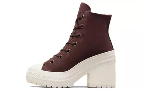 Туфли на высоком каблуке Chuck 70 женские, земляно-коричневый Converse