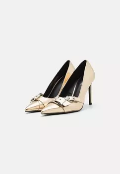 Туфли на высоком каблуке Even&Odd, золото
