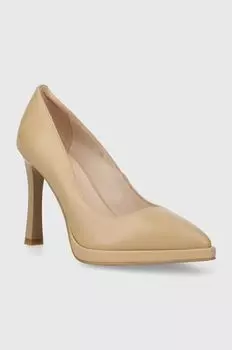 Туфли на высоком каблуке Goe, бежевый