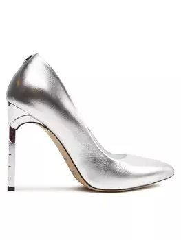 Туфли на высоком каблуке R.Polaski, серебро