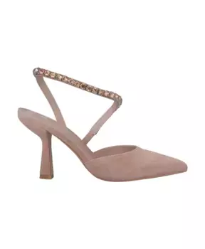 Туфли на высоком каблуке с кожаными ремешками на щиколотке Alma En Pena, розовый