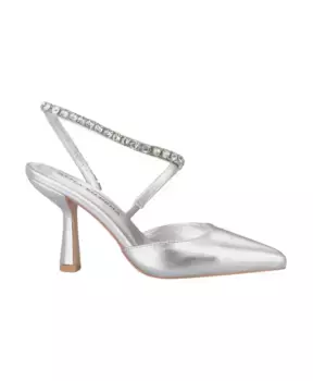 Туфли на высоком каблуке с ремешками на щиколотке Alma En Pena, серый