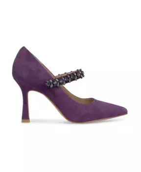 Туфли на высоком каблуке со стразами Alma En Pena, фиолетовый