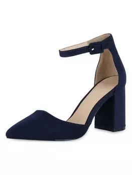 Туфли на высоком каблуке Van Hill Pumps Amber, темно-синий