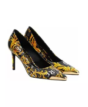 Туфли на высоком каблуке Versace Jeans Couture, мультиколор