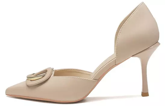 Туфли на высоком каблуке женские абрикосовые Ainer-Cat, цвет Apricot