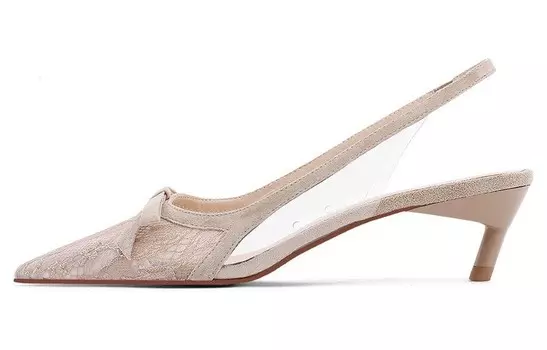Туфли на высоком каблуке женские абрикосовые Cameido, цвет Apricot