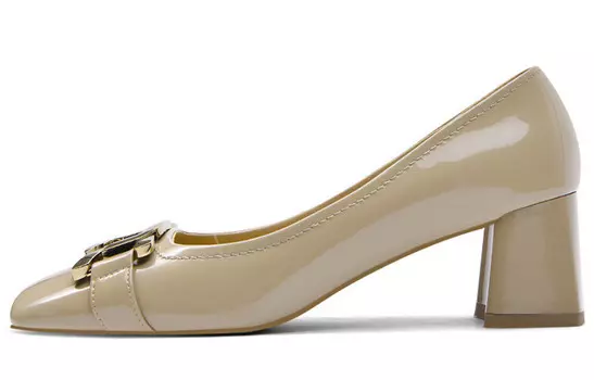 Туфли на высоком каблуке женские абрикосовые Cameido, цвет Apricot