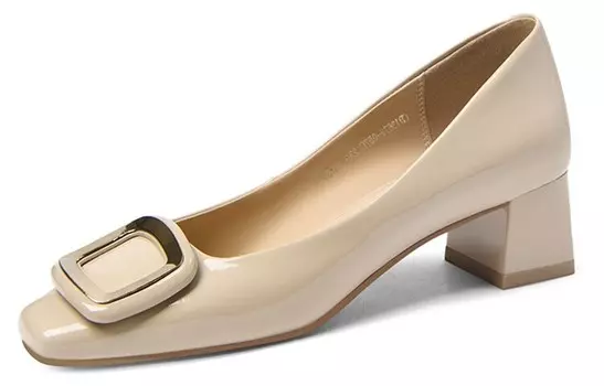 Туфли на высоком каблуке женские абрикосовые Cameido, цвет Apricot