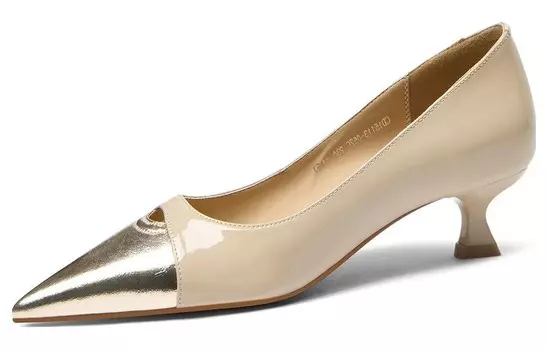 Туфли на высоком каблуке женские абрикосовые Cameido, цвет Apricot