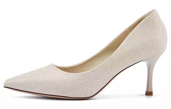 Туфли на высоком каблуке женские абрикосовые Dotacoko, бежевый