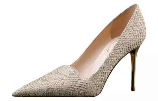 Туфли на высоком каблуке женские абрикосовые Miss Left, цвет Apricot