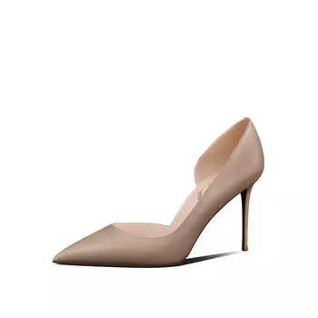 Туфли на высоком каблуке женские абрикосовые Miss Left, цвет Apricot