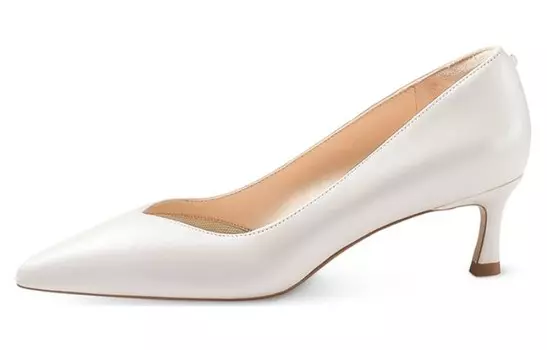 Туфли на высоком каблуке женские белый 7Or9