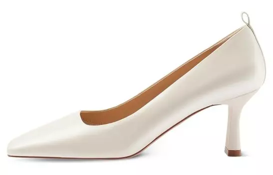 Туфли на высоком каблуке женские белый 7Or9