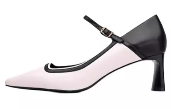 Туфли на высоком каблуке женские белый Aquascutum