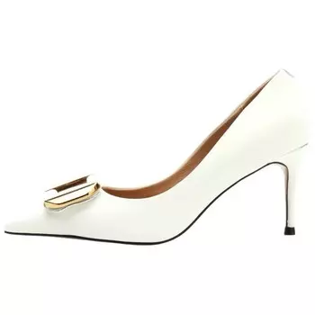 Туфли на высоком каблуке женские белый Zoteno