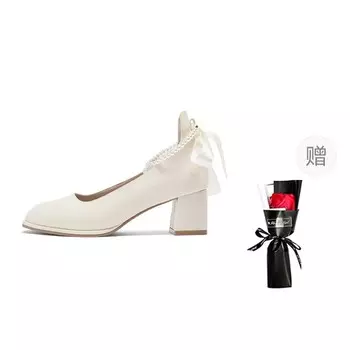 Туфли на высоком каблуке женские бежевые Daphne